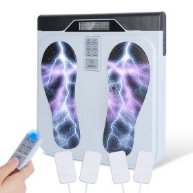 Rechargeable EMS Foot Massager – 10 Modes, 50 Intensity Levels & Remote Control