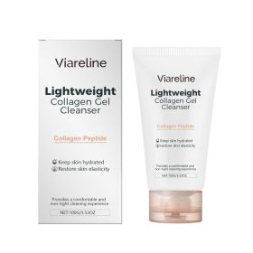 Viareline Facial Cleanser Gently Caresses And Cleanses The Facial Skin, Making It Smooth, Moisturizing And Hydrating (Option: 100g-132.9g-5.83*1.81*1.81inch)