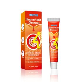 Hemorrhoids Remove  Herbal Cream Relief Piles Pain Reduce Itching,Natural Herbal Hemorrhoids (Option: Red)